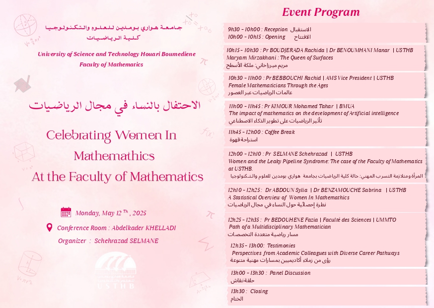 Celebrating Women In Mathematics